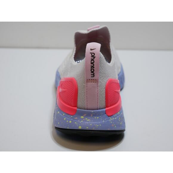 NEW NIKE REACT PHANTOM RUN FLYKNIT 2 SHOES CONFETTI FD0879 001 WOMENS SIZE - 6.5 - Picture 13 of 15